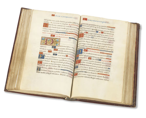  Manuskripte - Stundenbuch. Pergamenthandschrift, Paris um 1520. - Autre image