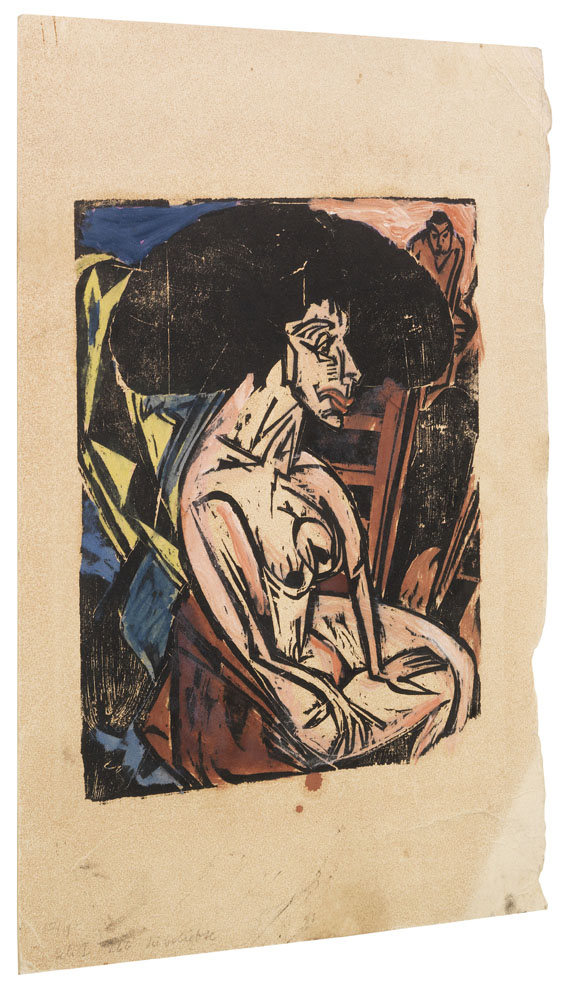 Ernst Ludwig Kirchner - Die Geliebte - Autre image