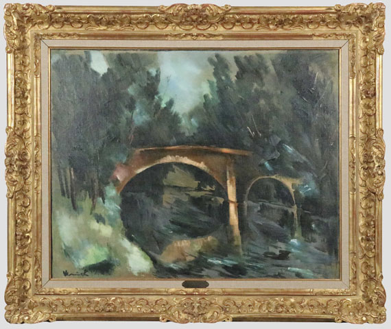 Maurice de Vlaminck - Le Pont de Chatou - Image du cadre