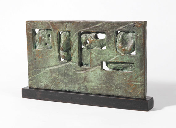 Henry Moore - Time/Life screen: Maquette No. 3 - Verso