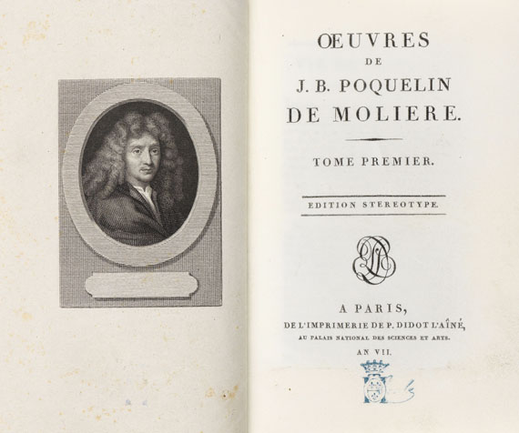 Jean Baptiste Poquelin Molière - Oeuvres. 8 Bde. - Autre image