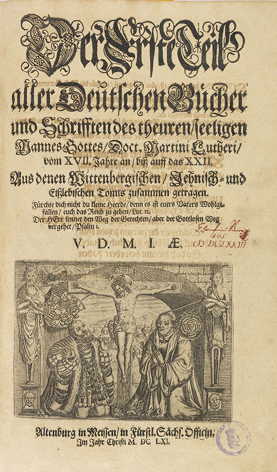 Martin Luther - Deutsche Schriften. 10 Bde. in 7. - Autre image