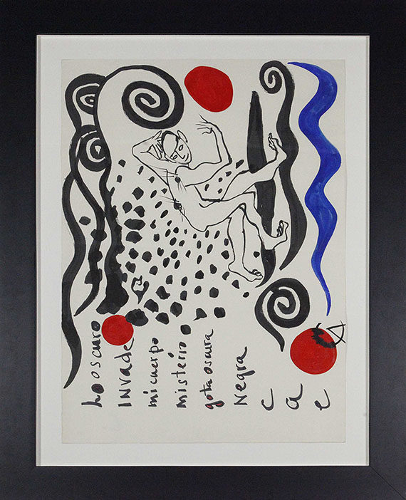 Alexander Calder - Los Oscuro Invade - Image du cadre