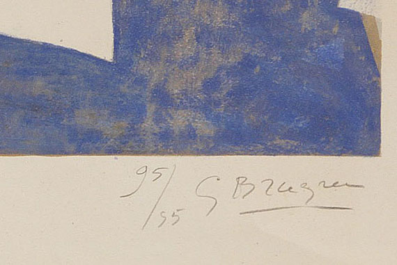 Georges Braque - Grand oiseau bleu - Autre image