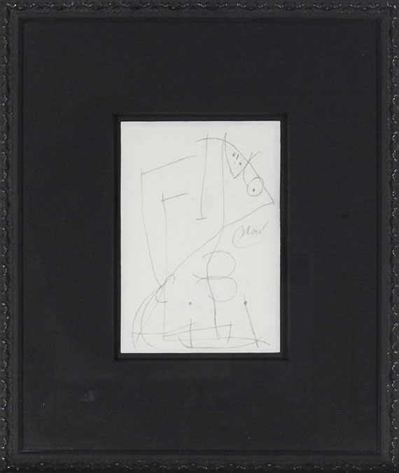 Joan Miró - Femme Oiseau - Image du cadre