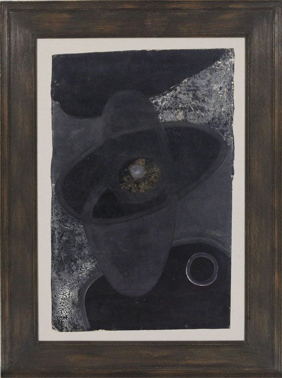 Fritz Winter - Die Ovale - Image du cadre
