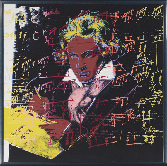 Andy Warhol - Beethoven - Image du cadre