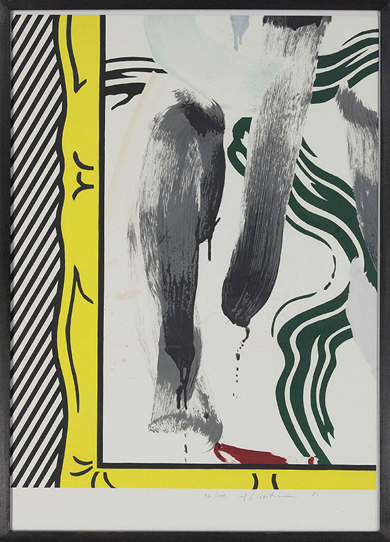 Roy Lichtenstein - Against Apartheid - Image du cadre