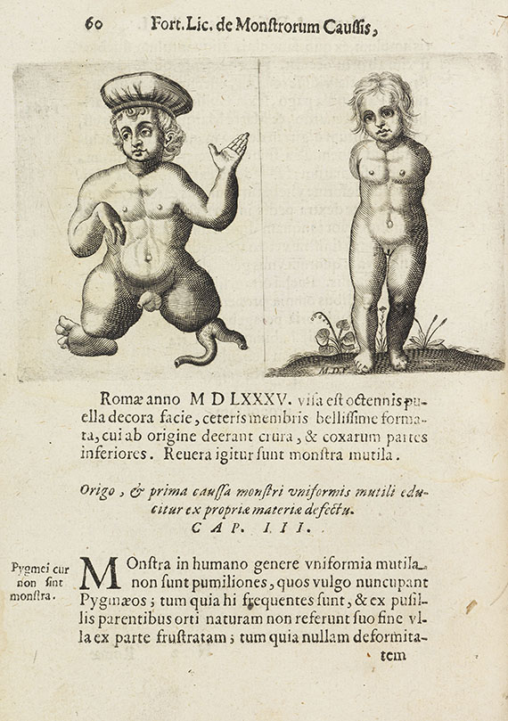 Fortunio Licetus - De monstrorum natura caussis - Autre image