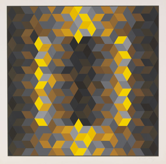 Victor Vasarely - Hommage a l’Hexagone - Autre image