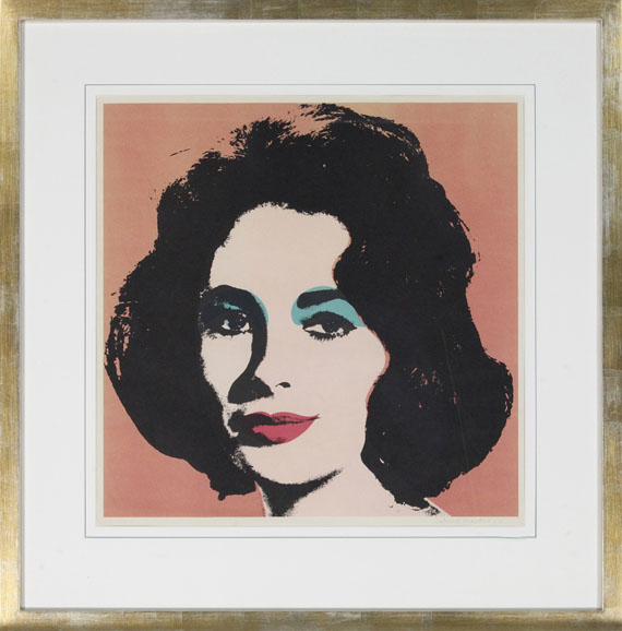 Andy Warhol - Liz - Image du cadre