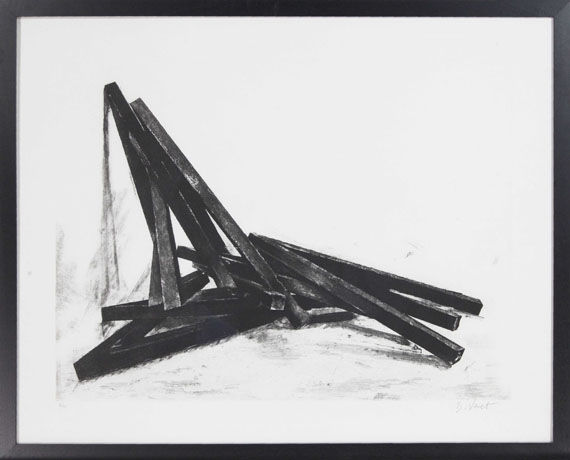 Bernar Venet - Effondrement Angles - Image du cadre