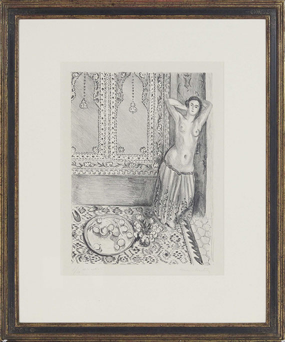Henri Matisse - Odalisque debout au plateau de fruits - Image du cadre