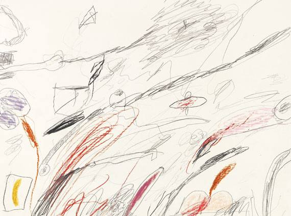 Cy Twombly - Untitled (Notes from a Tower) - Autre image