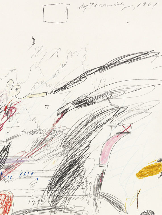 Cy Twombly - Untitled (Notes from a Tower) - Autre image