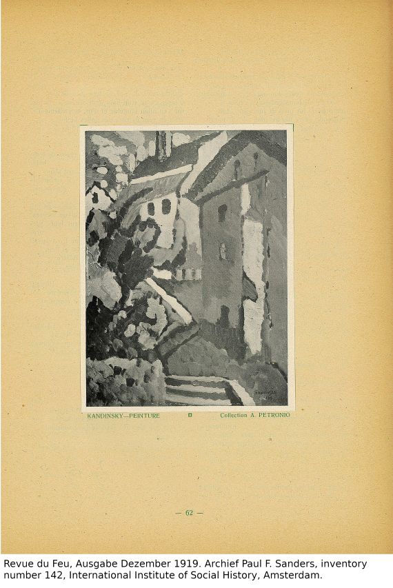 Wassily Kandinsky - Treppe zum Schloss (Murnau) - Autre image