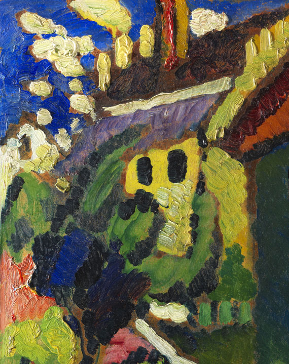 Wassily Kandinsky - Treppe zum Schloss (Murnau) - Autre image
