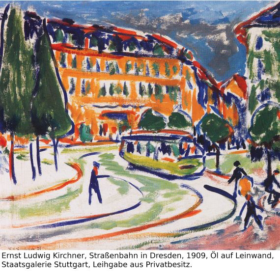 Ernst Ludwig Kirchner - Strassenbild (Dresden) - Autre image