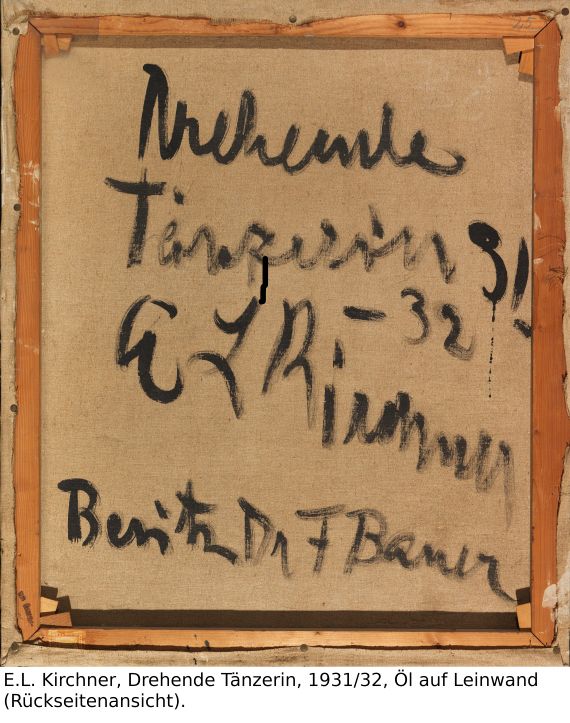 Ernst Ludwig Kirchner - Drehende Tänzerin - Autre image