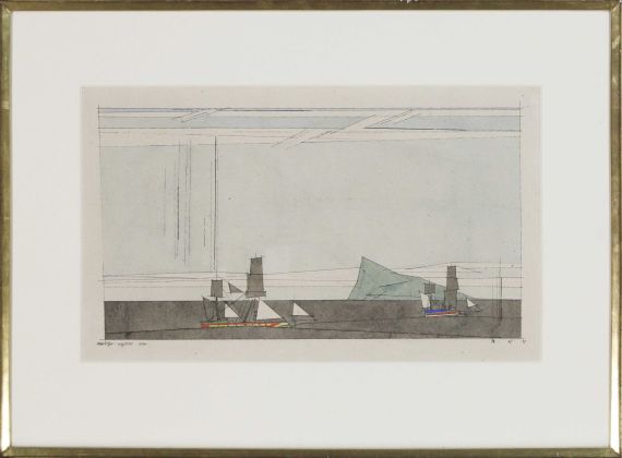 Lyonel Feininger - Magisches Meer - Image du cadre