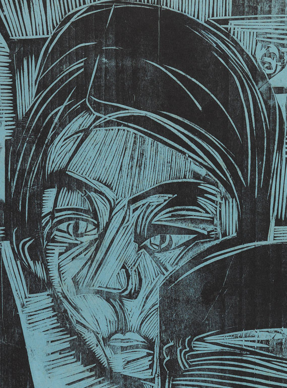 Ernst Ludwig Kirchner - Bauernpaar in der Hütte (Andres und Annamargret Müller) - Autre image