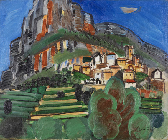 Raoul Dufy - Paysage de Saint-Jeannet
