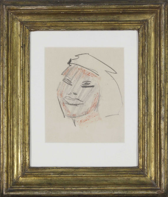 Ernst Ludwig Kirchner - Marokkanerin - Image du cadre