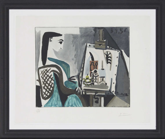 Pablo Picasso - Femme dans l?Atelier - Image du cadre