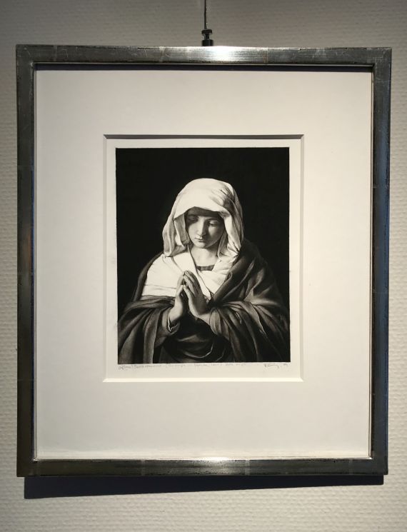 Robert Longo - Die Jungfrau Maria im Gebet