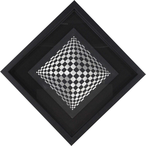 (d. i. Edoarda Maino) Dadamaino - Oggetto ottico dinamico - Image du cadre