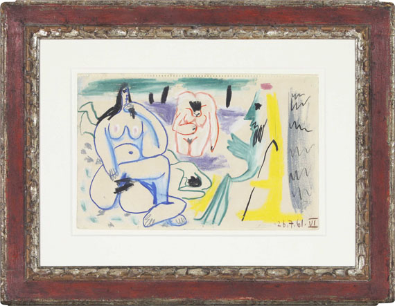 Pablo Picasso - Les Déjeuners - Image du cadre
