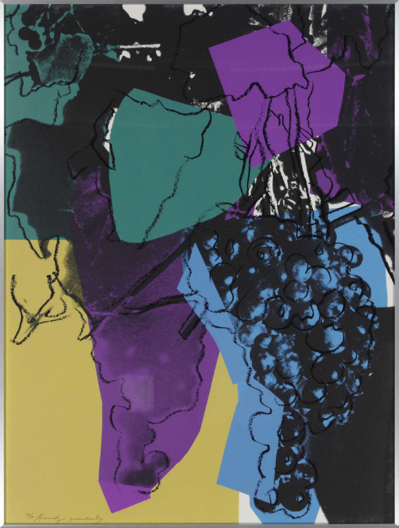 Andy Warhol - Aus: Grapes - Image du cadre
