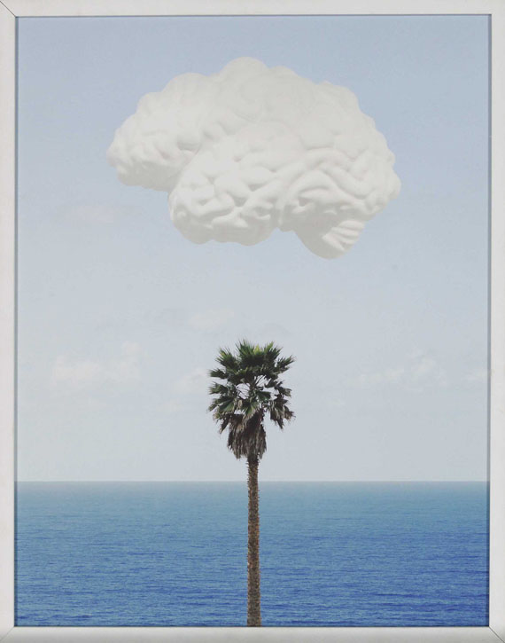 John Baldessari - Brain Cloud - Image du cadre