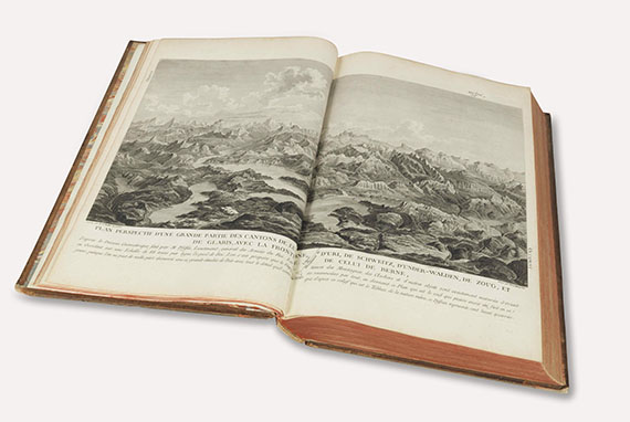 Béat Fidelé Antoine de Zurlauben - Tableaux de la Suisse. 5 Bände in 4 - Autre image