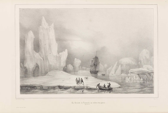 Joseph Paul Gaimard - Voyage en Islande et au Groenland. 8 Text- und 3 Tafelbände - Autre image