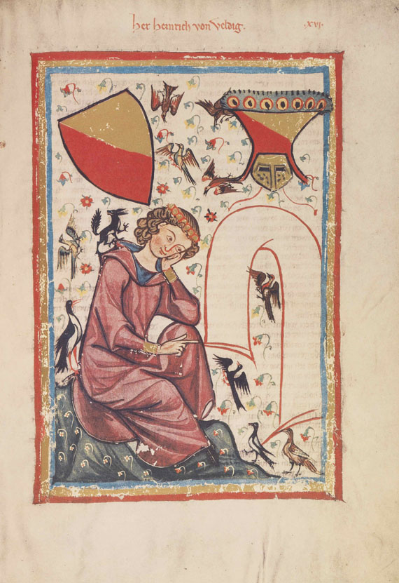 Codex Manesse - Codex Manesse. Faksimile-Ausgabe, 12 Kassetten