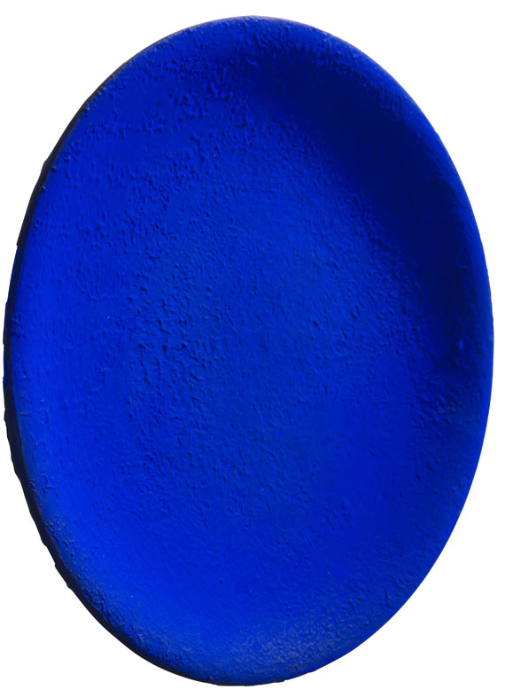 Yves Klein - Untitled Blue Plate (IKB 161) - Autre image