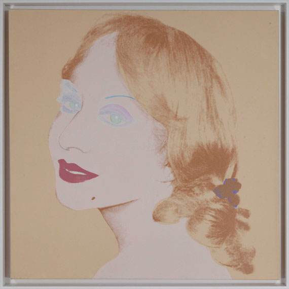 Andy Warhol - Portrait of a Lady (Natalie Sparber) - Image du cadre