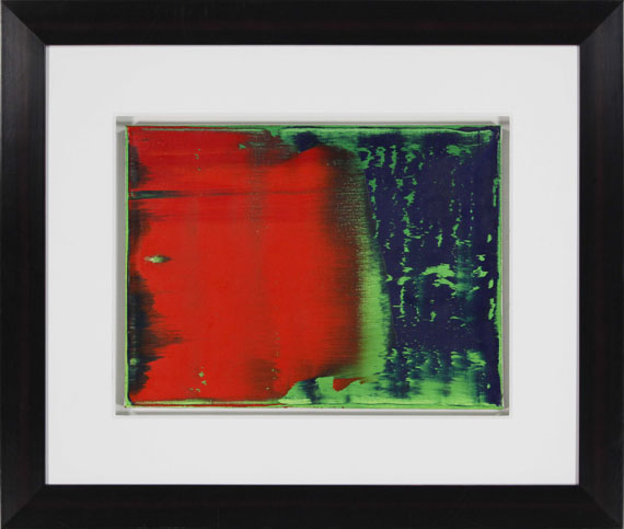 Gerhard Richter - Grün-Blau-Rot - Image du cadre