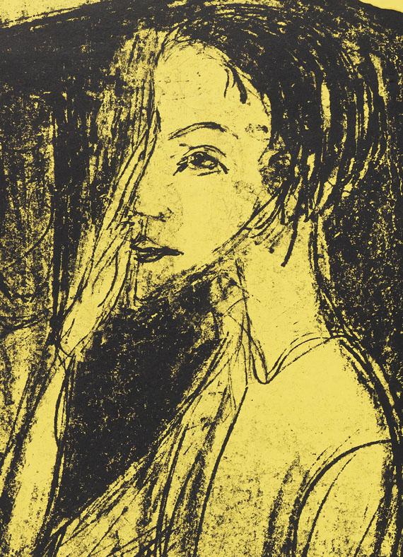 Ernst Ludwig Kirchner - Bildnis Frau Nelly Fehr - Autre image