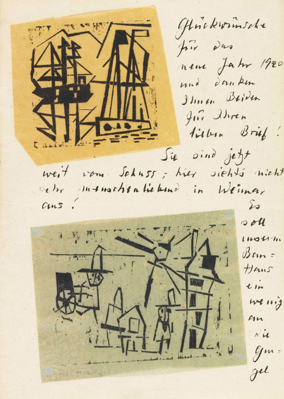 Lyonel Feininger - Eigenhändiger Brief - Autre image