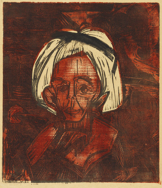 Ernst Ludwig Kirchner - Gelbhaariges Mädchen