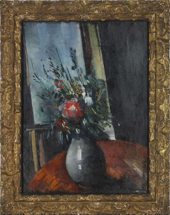 Maurice de Vlaminck - Bouquet devant la fenêtre - Image du cadre