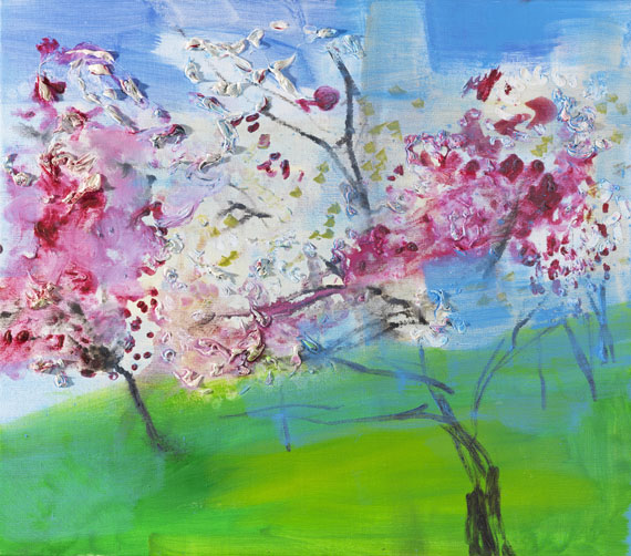 Rainer Fetting - Japanische Kirschblüten