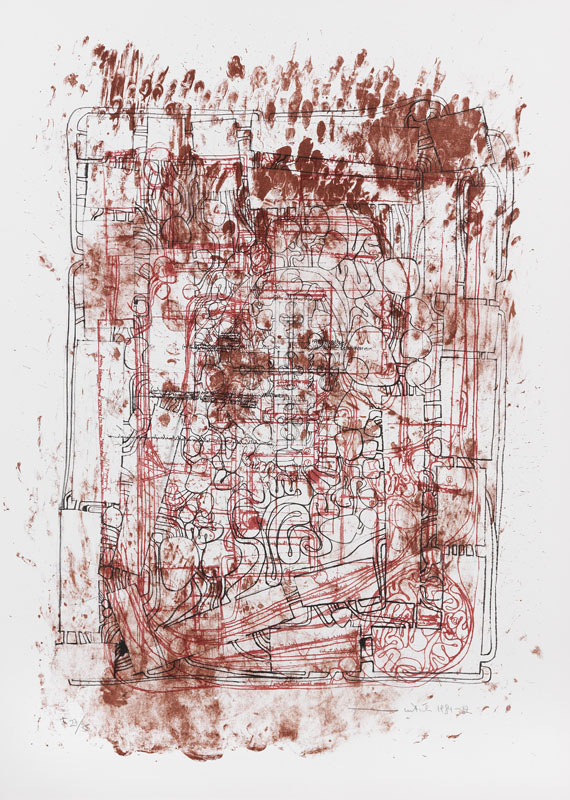 Hermann Nitsch - Architektur des Orgien und Mysterien Theaters (Mappe I) - Autre image