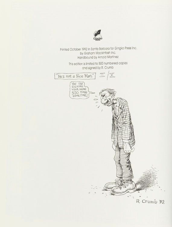 Robert Crumb - Comics. 3 versch. Ausgaben - Autre image