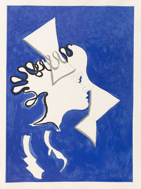 Georges Braque - Apollinaire, Guillaume, Si je mourais là-bas - Autre image