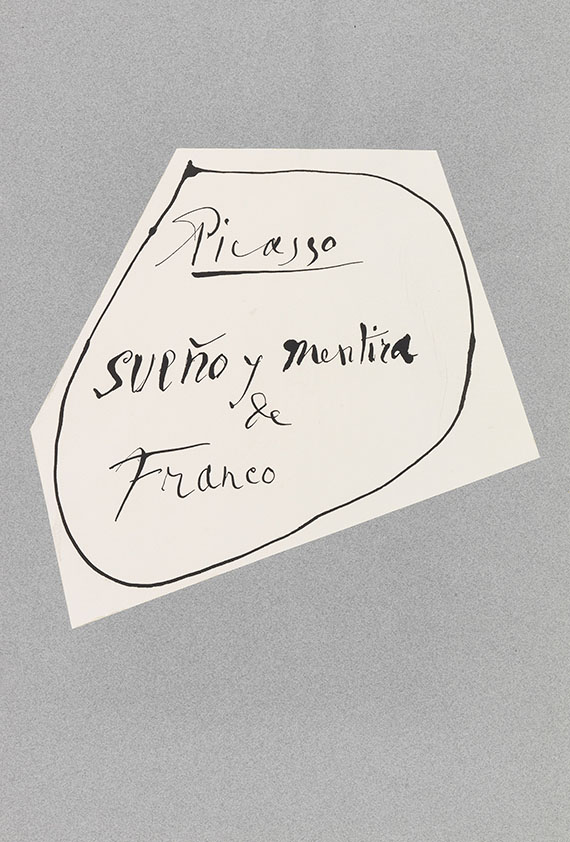 Pablo Picasso - Sueno y mentira de Franco, 1 von 850 Exemplaren - Autre image