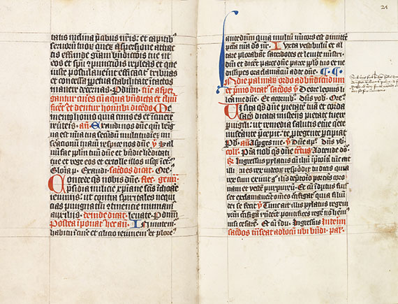Manuskripte - Passauer Rituale, Pergamenthandschrift
