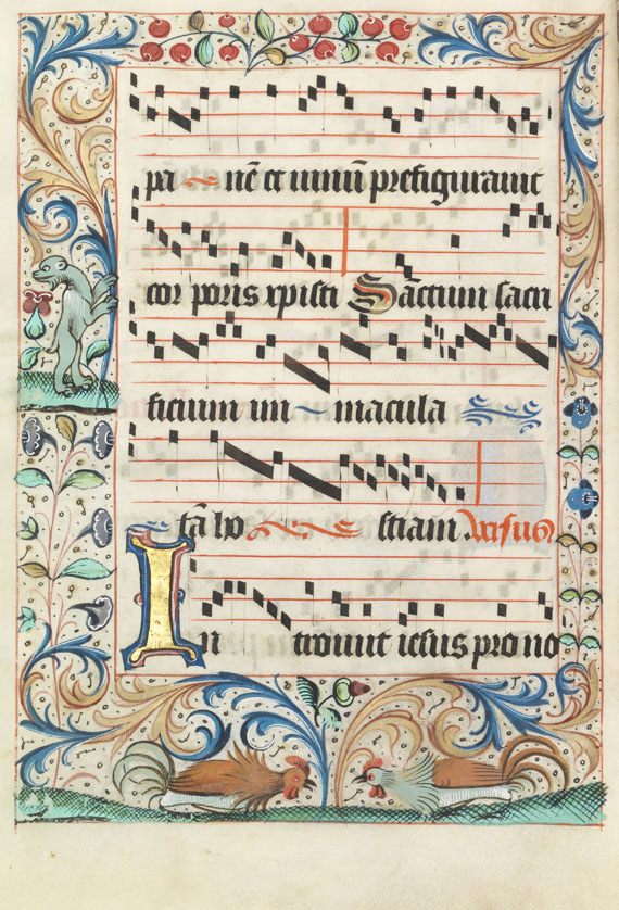  Manuskripte - Choralhandschrift auf Pergament - Autre image